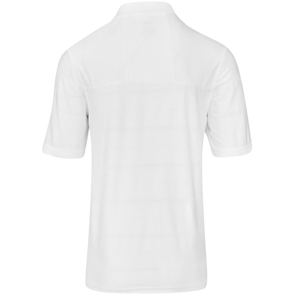 Mens Admiral Golf Shirt - White