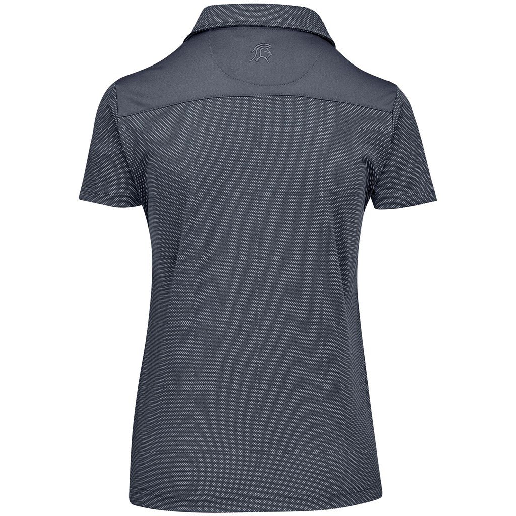 Ladies Sterling Ridge Golf Shirt - Grey - Image 5