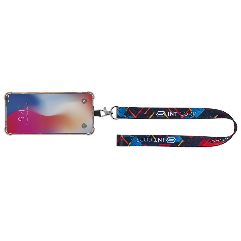 Altitude Firenze Double-Sided Sublimated Satin Phone Lanyard - Image 3
