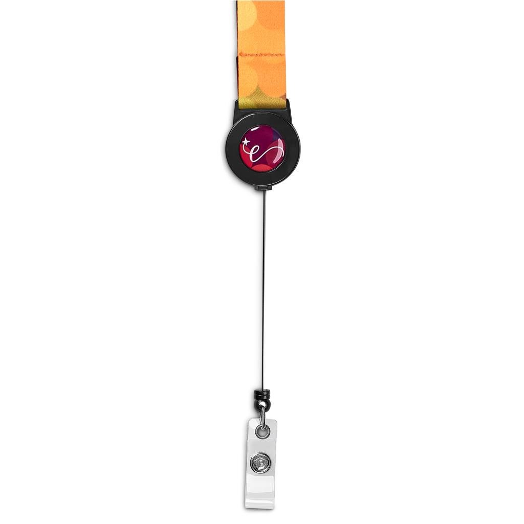Altitude Badge Reel Double-Sided Satin Lanyard