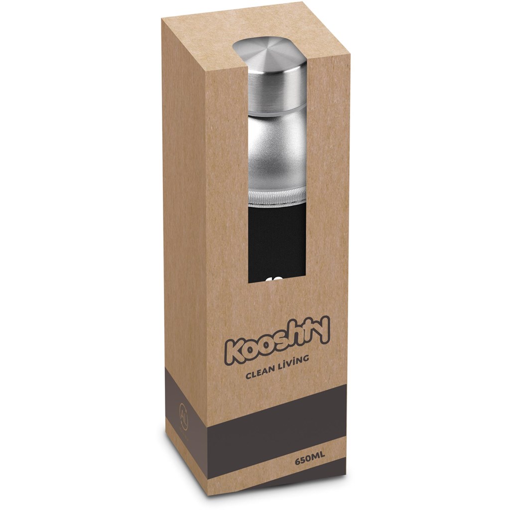 Kooshty Tosla Recycled Aluminium Water Bottle - 650ml - Image 3