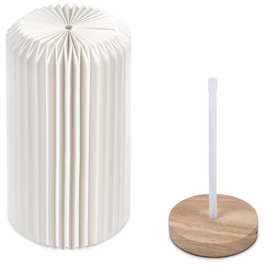 Okiyo Masumi Wood & Paper LED Lamp - Image 11