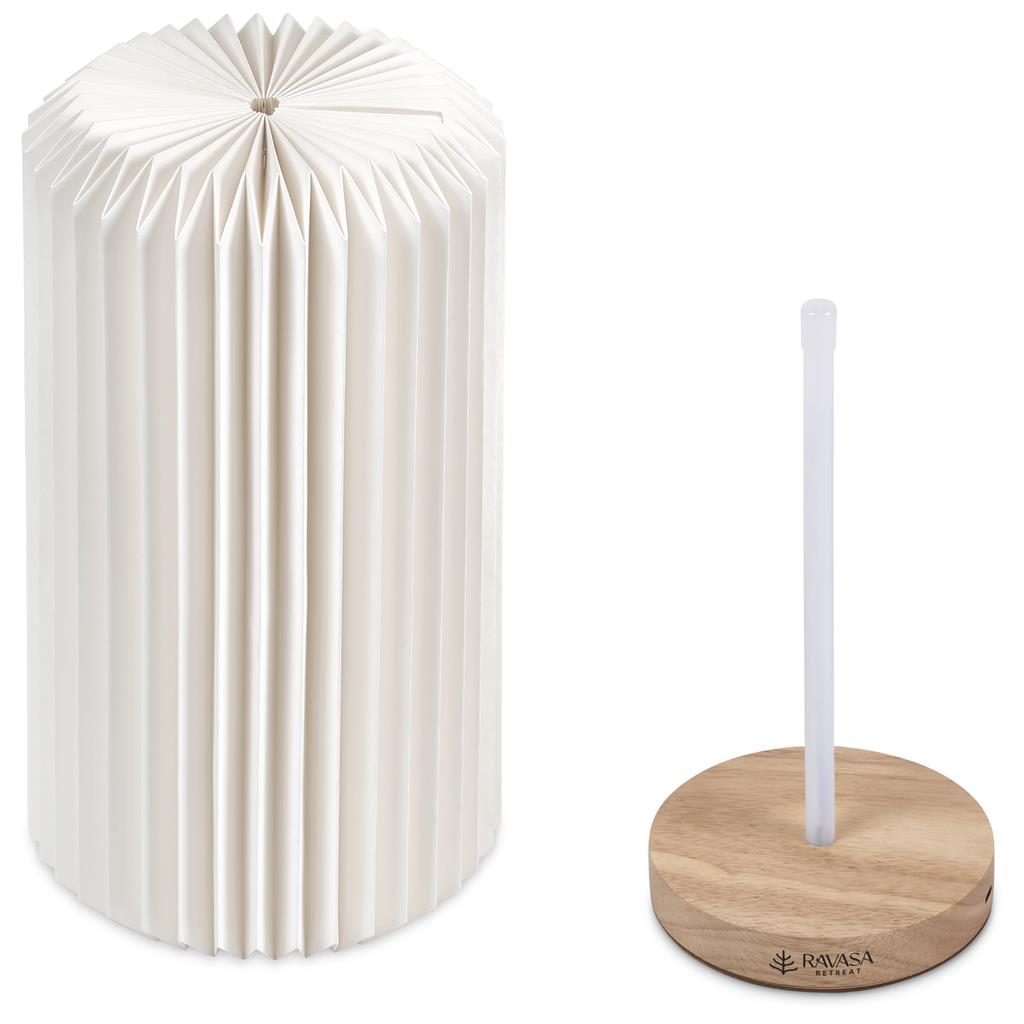 Okiyo Masumi Wood & Paper LED Lamp - Image 5