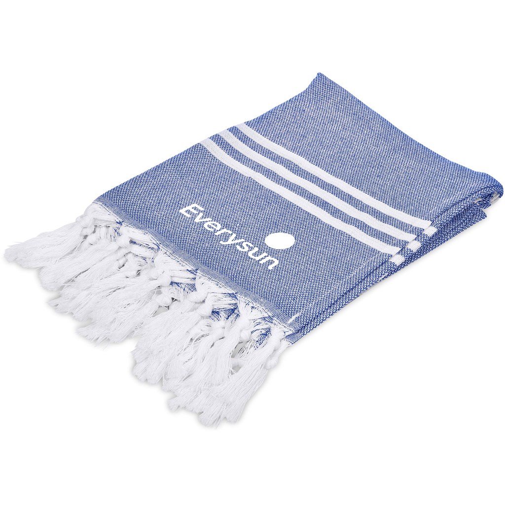 US Basic Santa Cruz Cotton-Rich Beach Towel & Drawstring Bag - Image 12