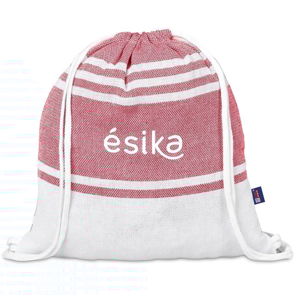 US Basic Santa Cruz Cotton-Rich Beach Towel & Drawstring Bag - Image 28