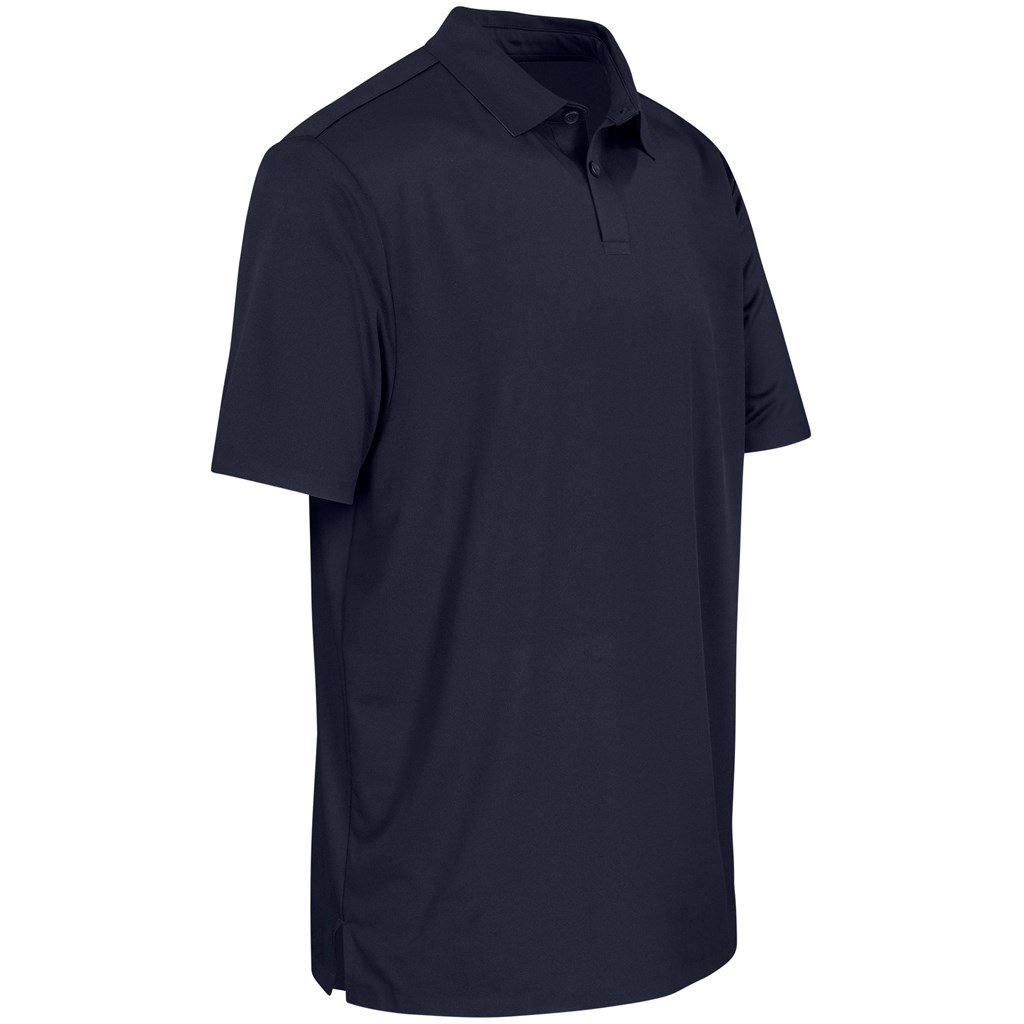 Mens Alex Varga Questana Seamless Golf Shirt - Navy - Image 3