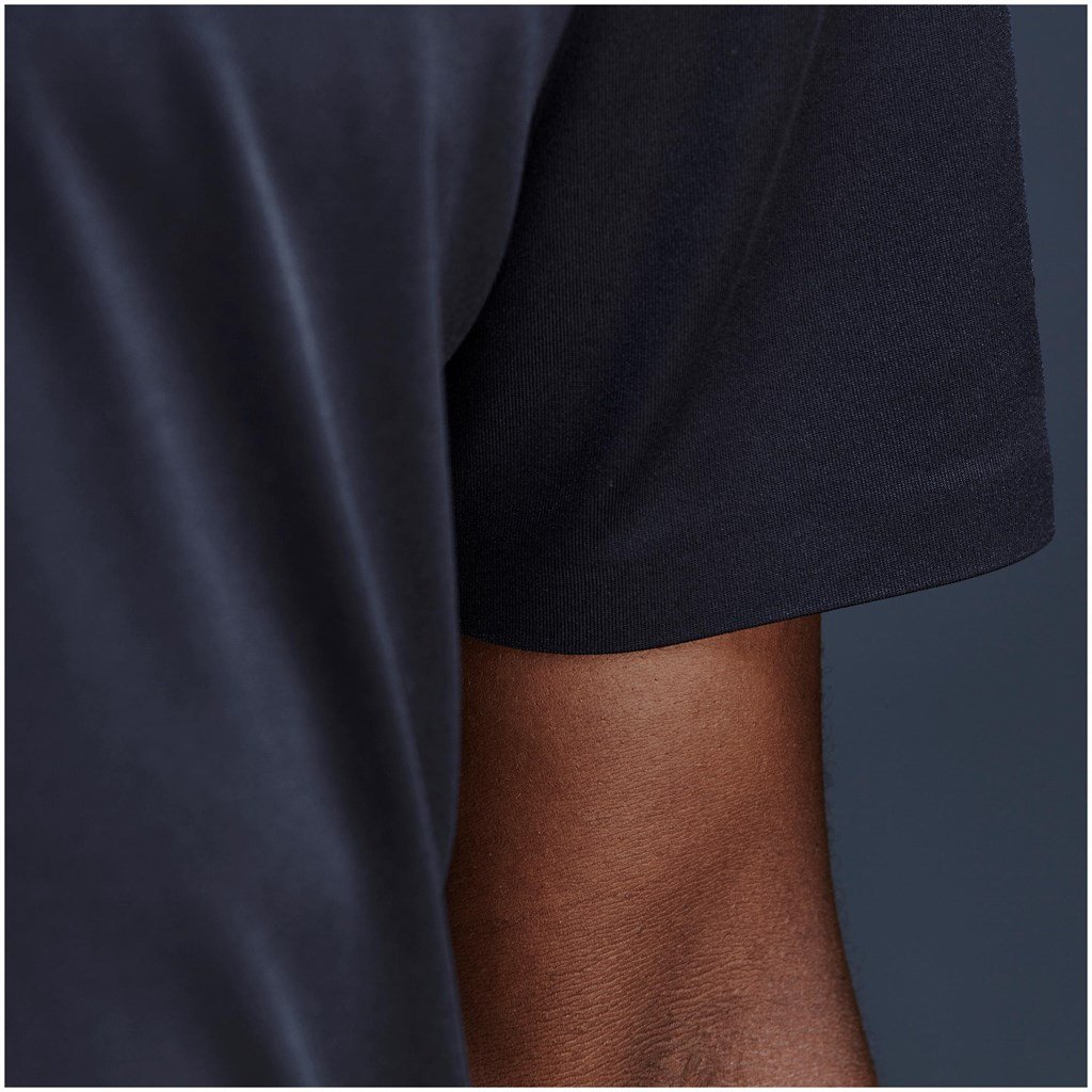 Mens Alex Varga Questana Seamless Golf Shirt - Navy - Image 4