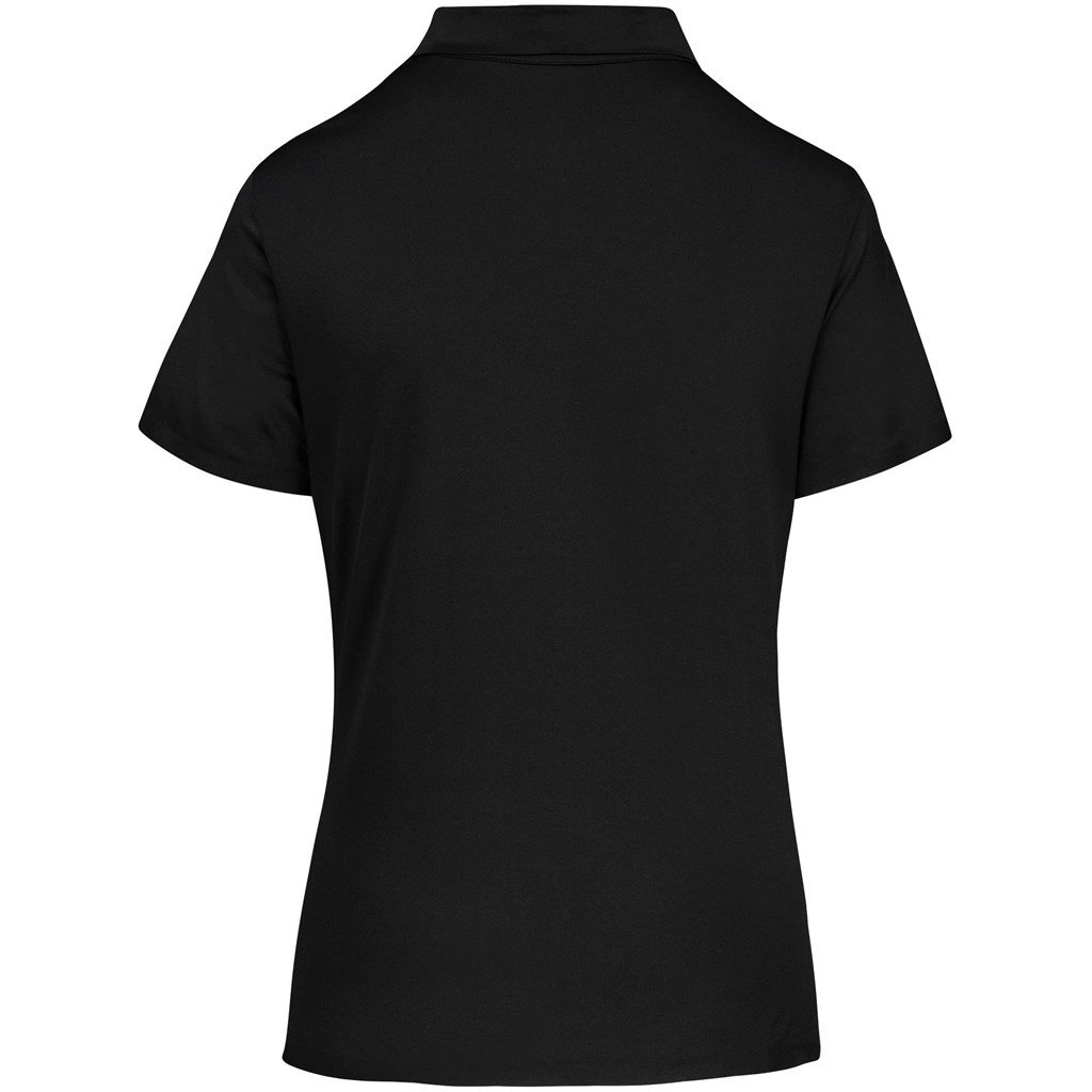 Ladies Alex Varga Questana Seamless Golf Shirt - Black