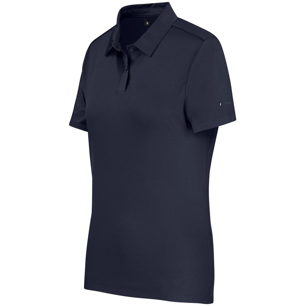 Ladies Alex Varga Questana Seamless Golf Shirt - Navy