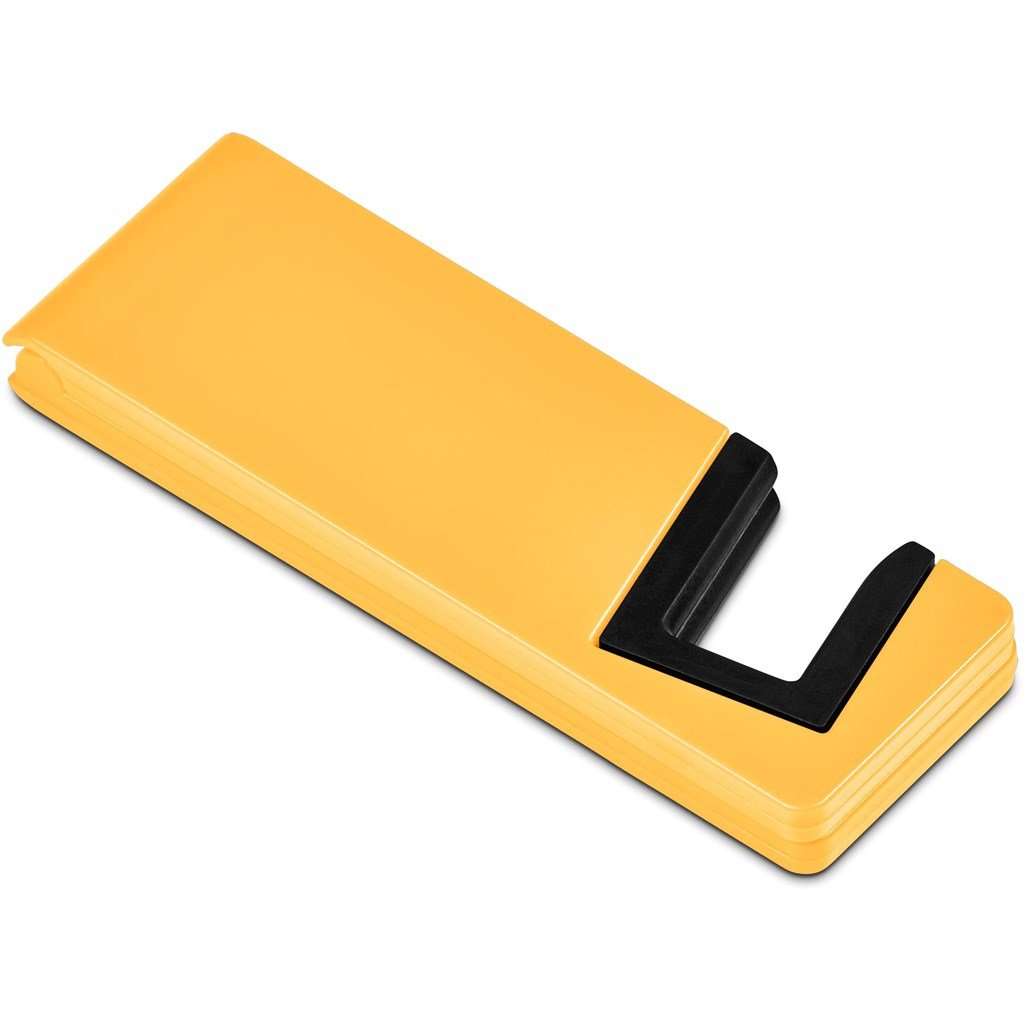Altitude Kwami Recycled Plastic Phone Stand - Yellow - Image 4