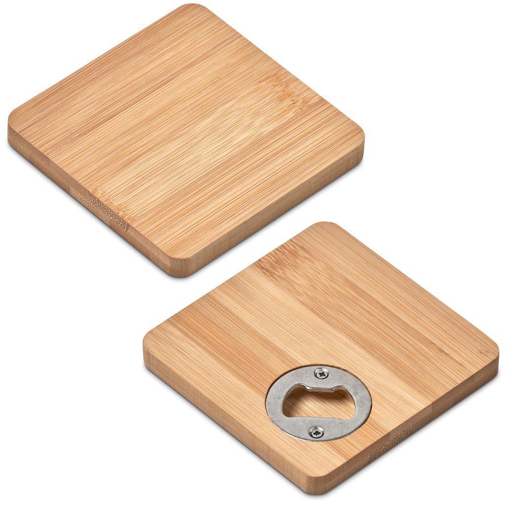 Altitude Drifter Bamboo Bottle Opener Coaster - Image 11