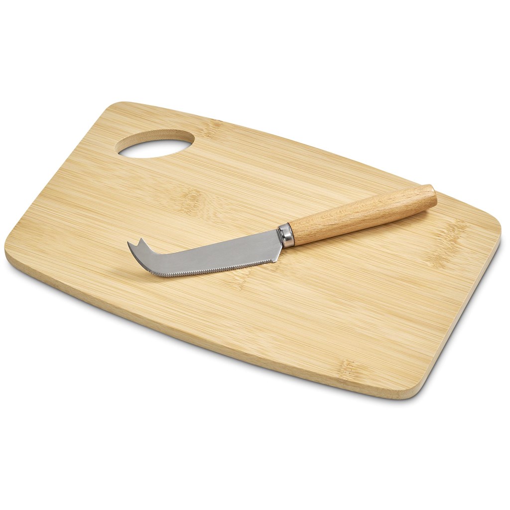 Okiyo Edamu Bamboo Cheese Board Set - Image 11