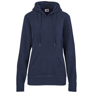 Ladies Dawson Polar Fleece Hooded Sweater - Navy