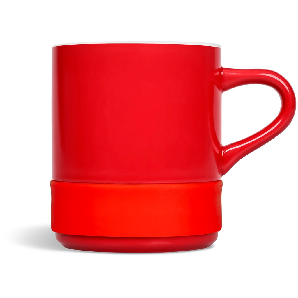 Kooshty Mixalot Ceramic Coffee Mug - 320ml - Red - Image 4