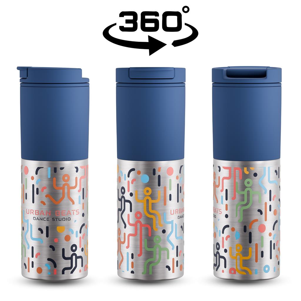 Kooshty Typhoon Stainless Steel & Plastic Double-Wall Tumbler - 450ml - Image 81