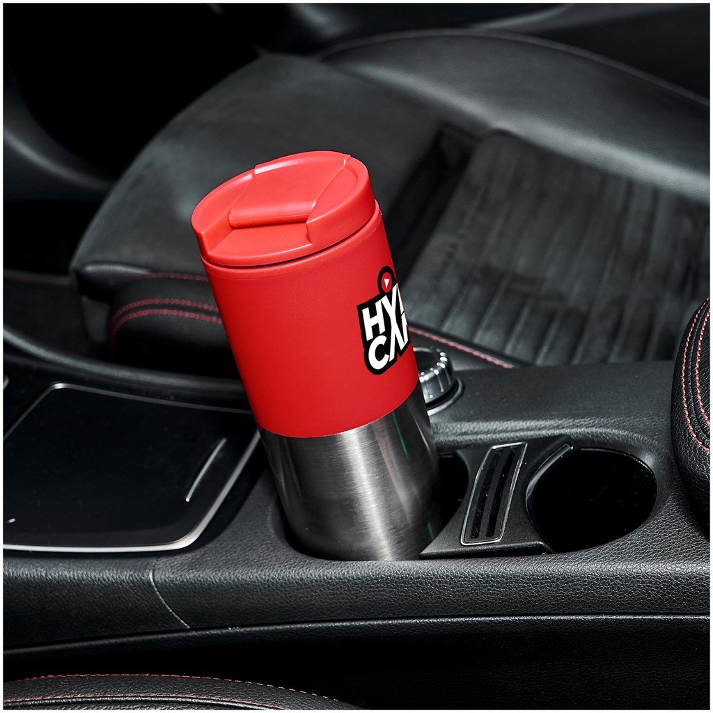 Kooshty Typhoon Stainless Steel & Plastic Double-Wall Tumbler - 450ml - Image 6