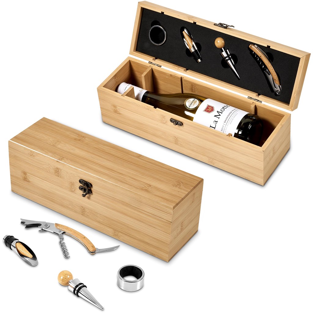 Okiyo Wainoka Bamboo Wine Set - Image 5