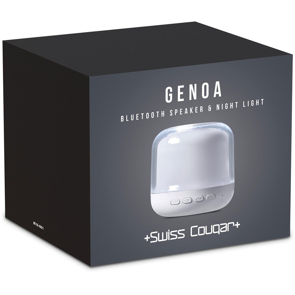 Swiss Cougar Genoa Bluetooth Speaker & Night Light - Image 3