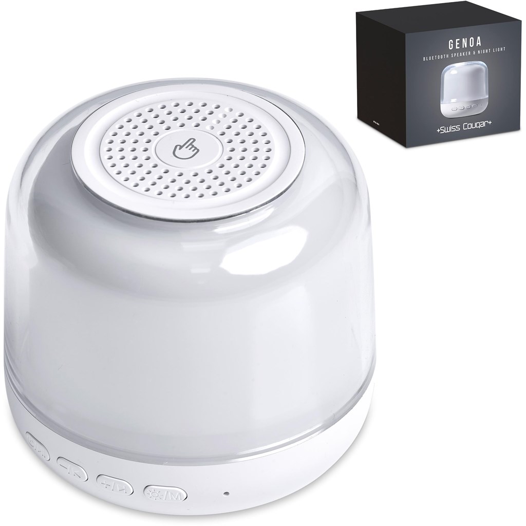 Swiss Cougar Genoa Bluetooth Speaker & Night Light - Image 4