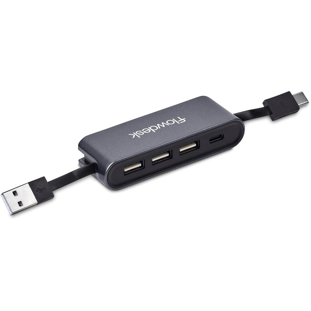 Swiss Cougar Dubai USB Hub - Gun Metal