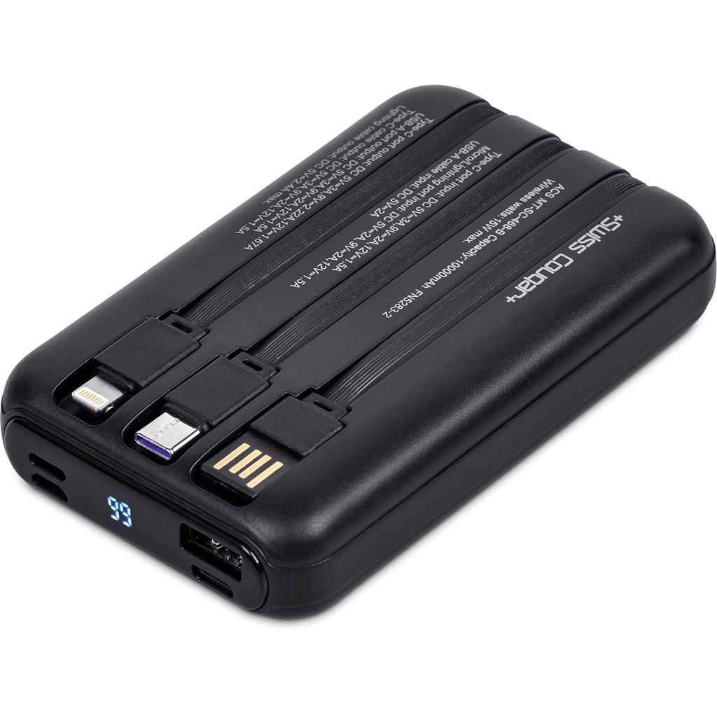 Swiss Cougar Argos Fast Charge 20W Wireless Charging Magnetic Power Bank -10,000mAh - Image 6