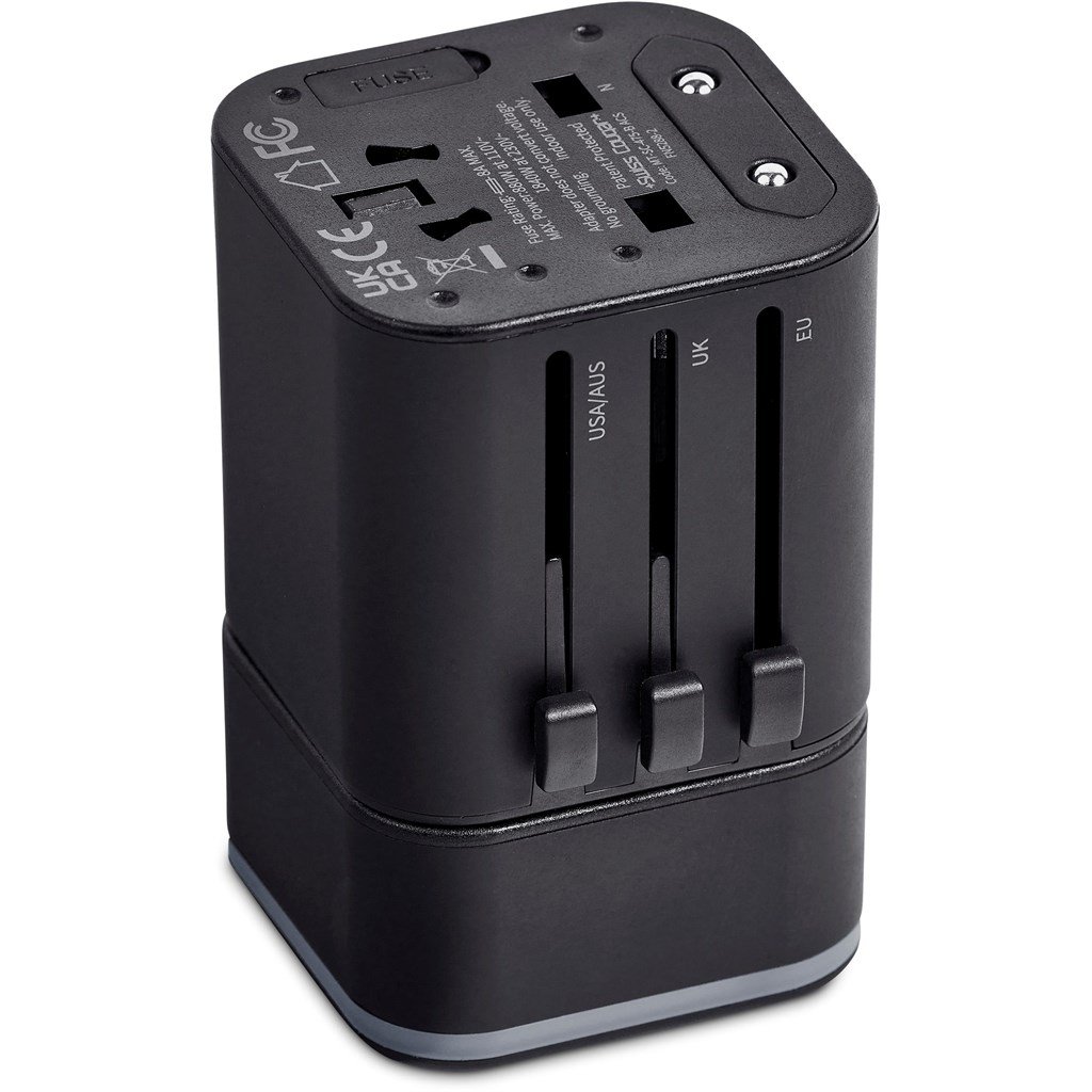 Swiss Cougar Frankfurt World Travel Adaptor - Image 5