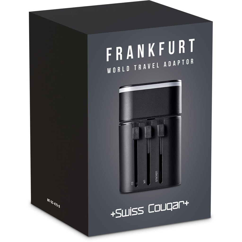 Swiss Cougar Frankfurt World Travel Adaptor - Image 19