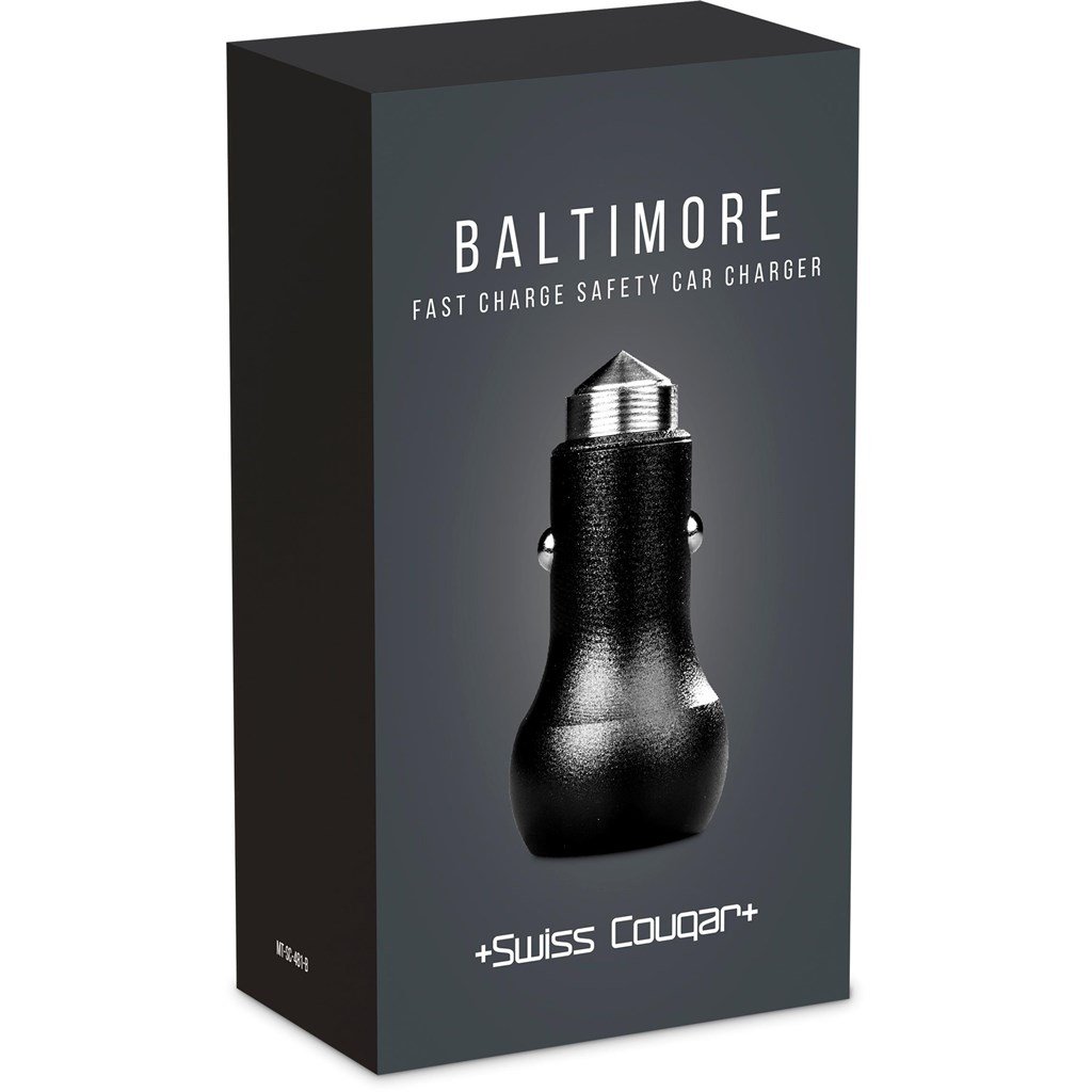 Swiss Cougar Baltimore 2 -in-1 Fast Car Charger & Tool - Image 4