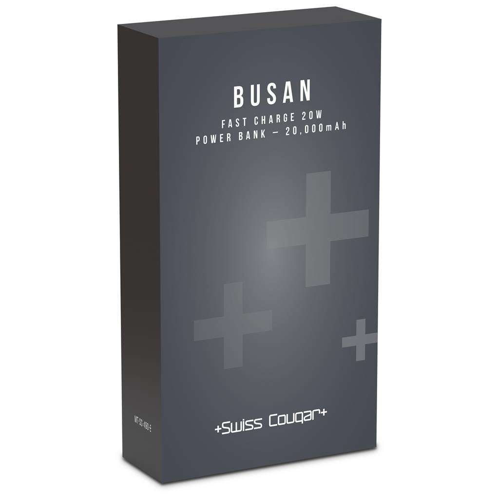 Swiss Cougar Busan Fast Charge 20W Power Bank - 20,000mAh - Image 5