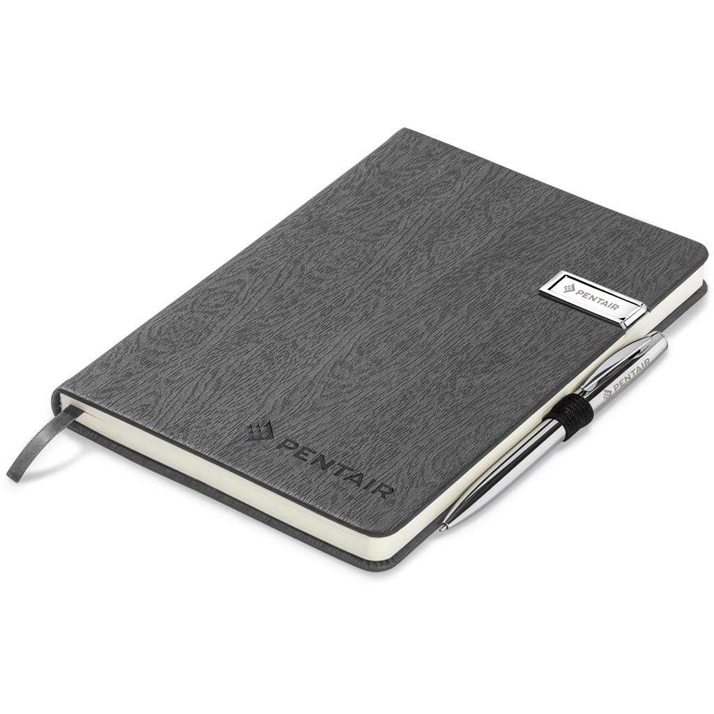 Altitude Oakridge A5 Hard Cover Flash Drive Notebook - 8GB