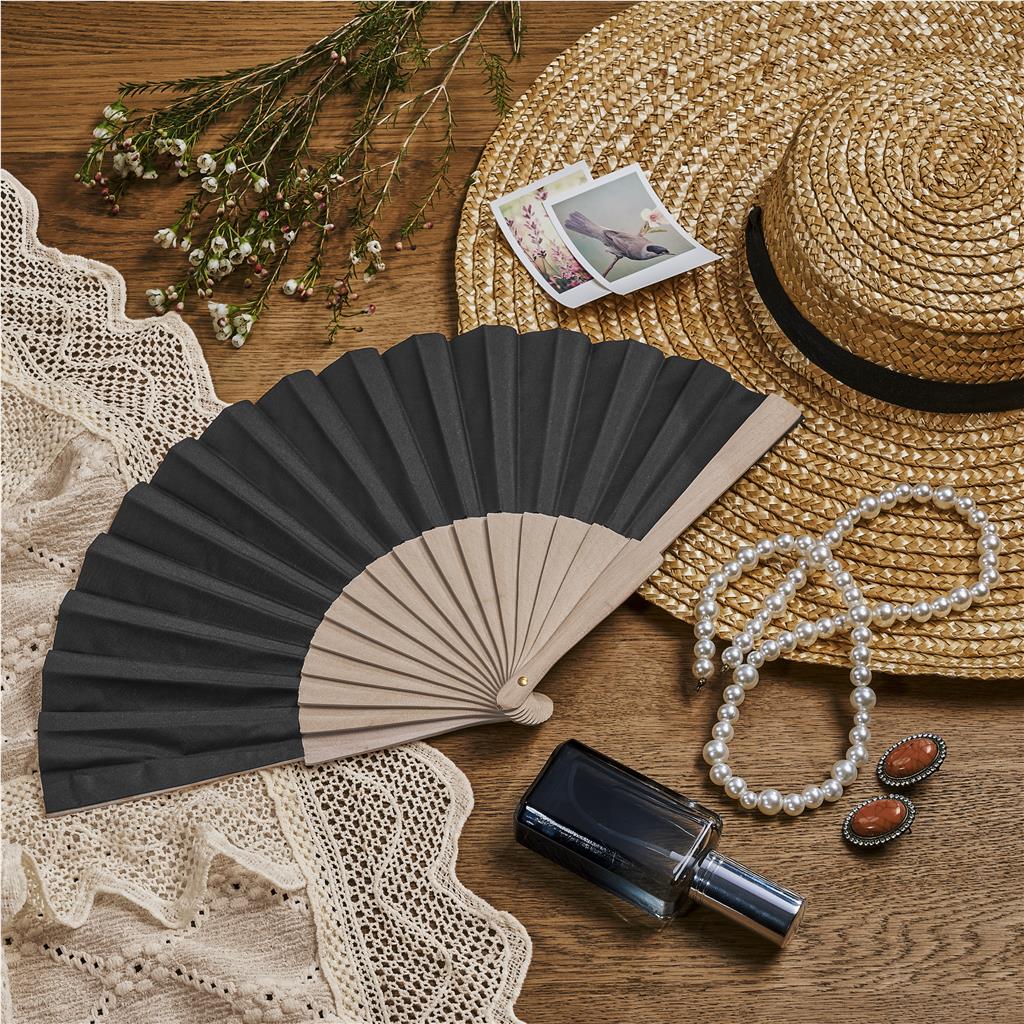 Okiyo Emika Folding Hand Fan - Image 5