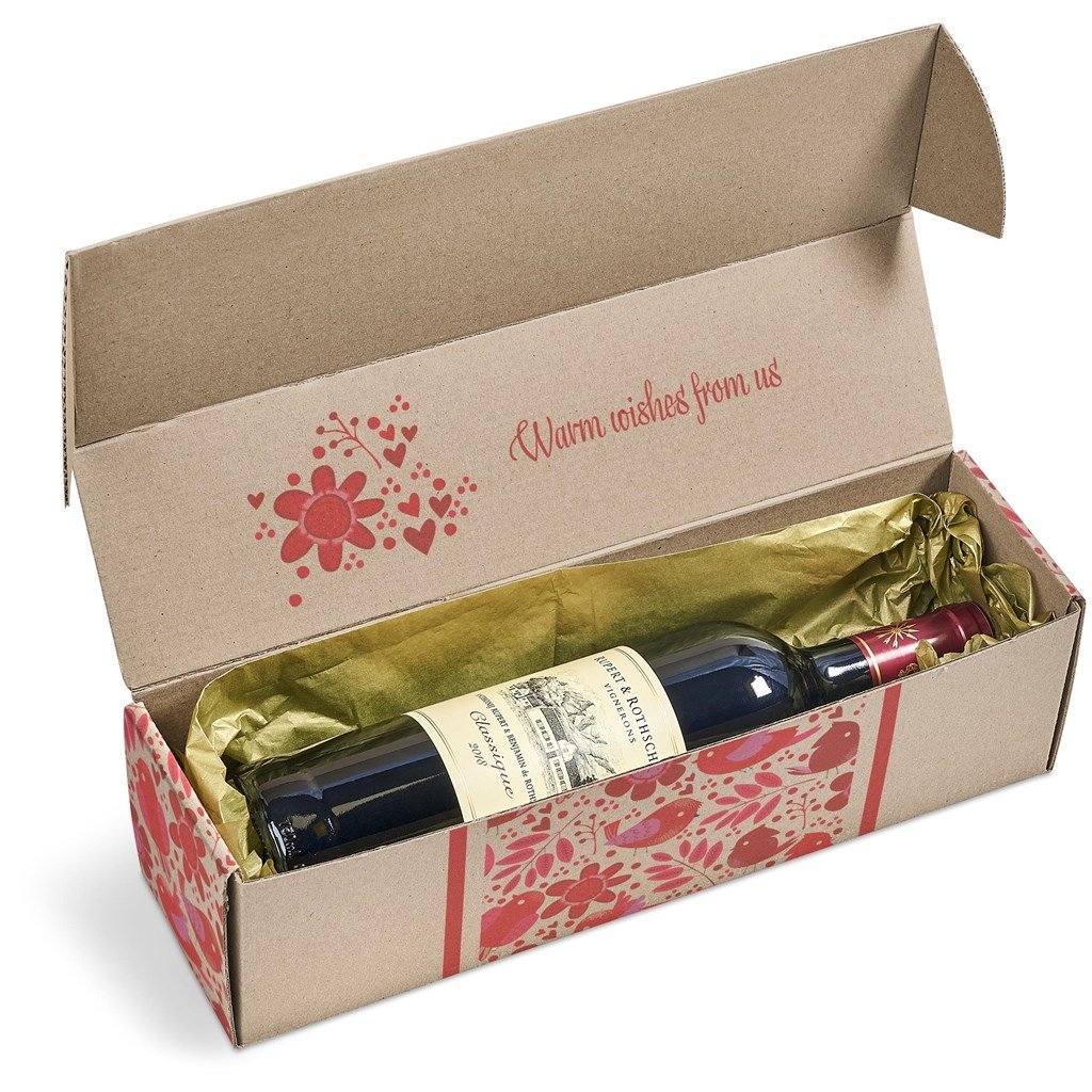 Altitude Bianca Digital Print Wine Gift Box - Image 4