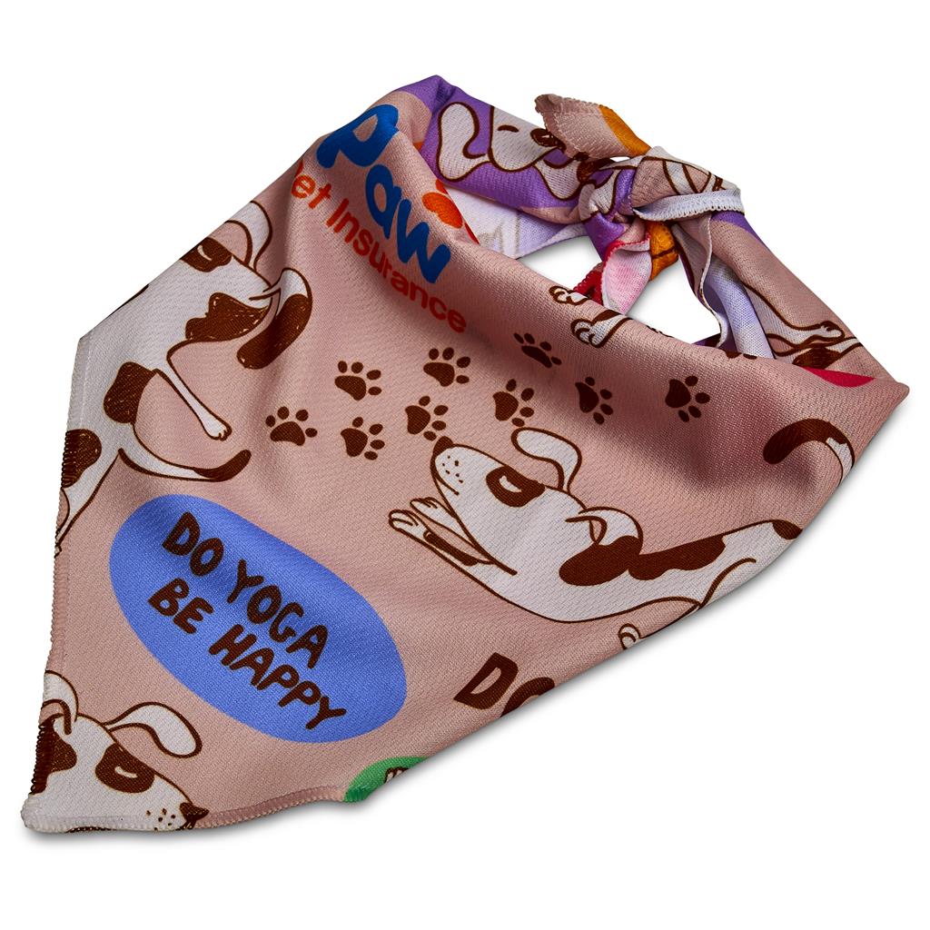 Hoppla Bosco Large Polyester Dog Bandana - Image 3