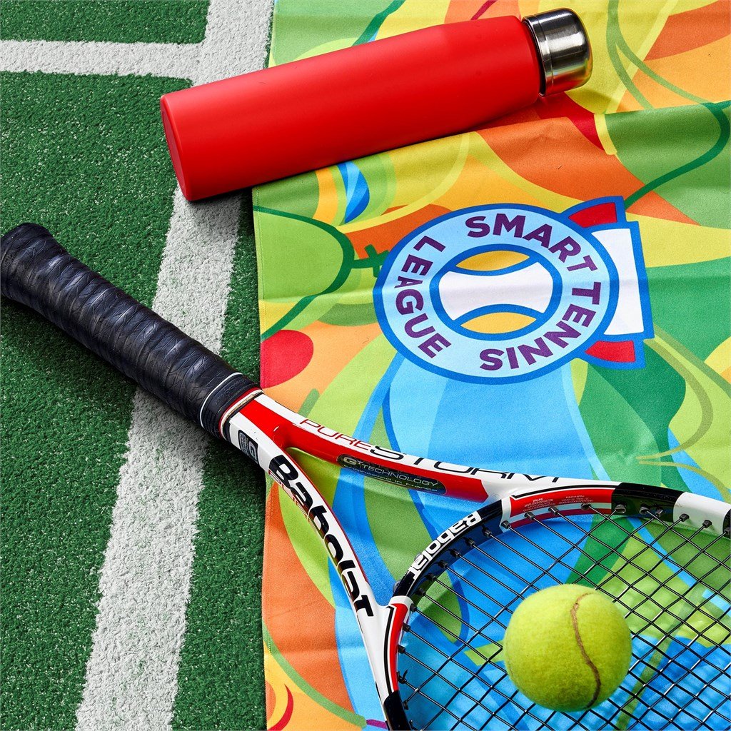 Hoppla Relay Sports Towel - Double-Sided Branding - Image 4