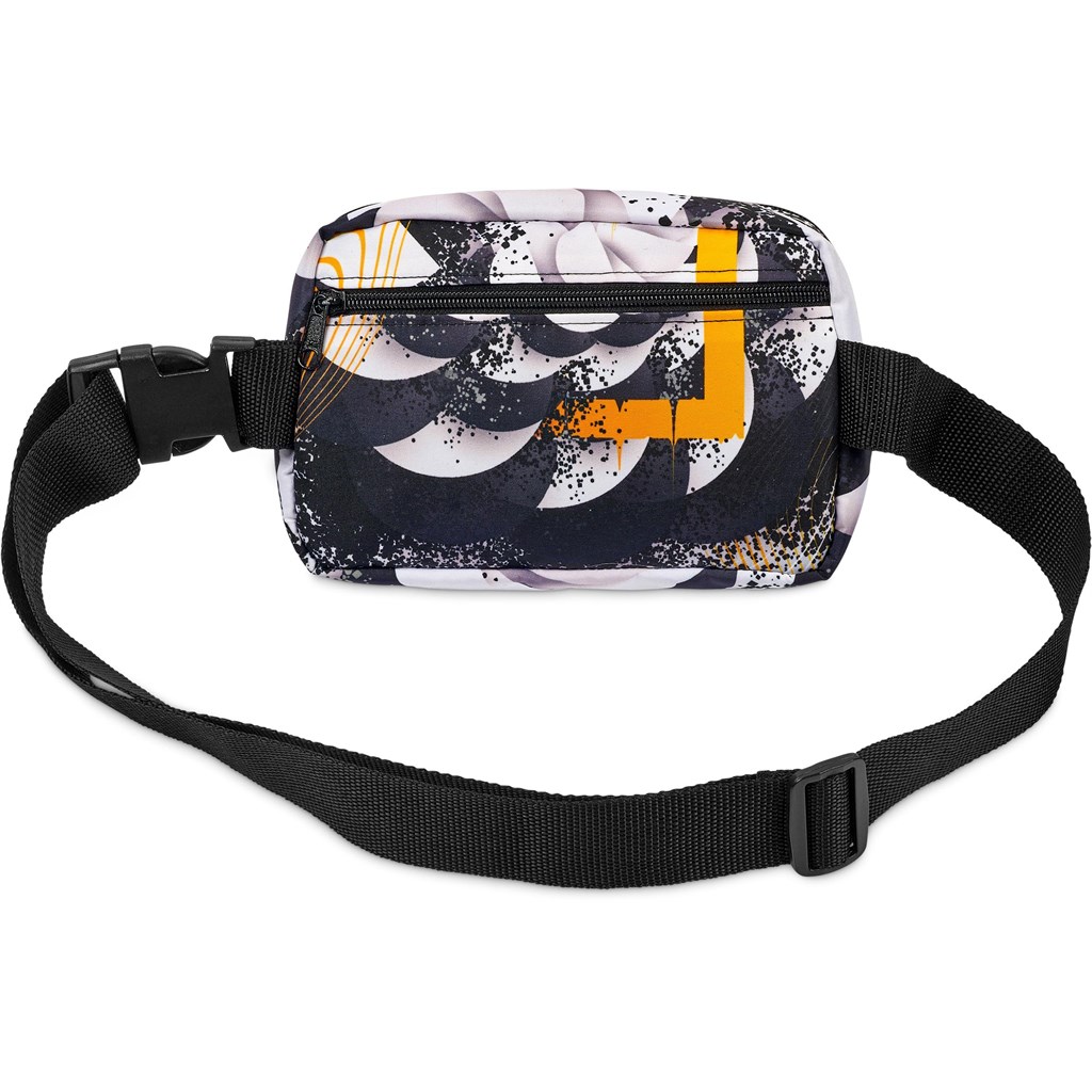 Pre-Printed Sample Hoppla Blyde Polyester Waist Bag - Image 3