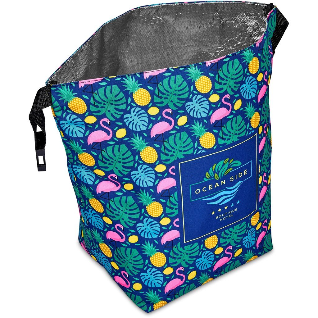 Pre-Printed Sample Hoppla Protea Polyester Lunch Cooler - Image 3