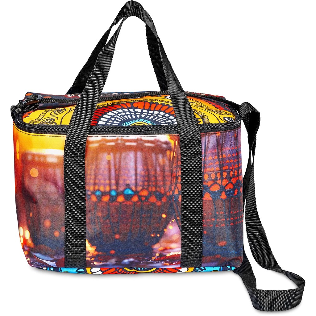 Pre-Printed Sample Hoppla Kruger Polyester 12-Can Cooler - Image 3