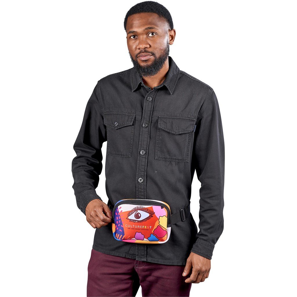 Pre-Printed Sample Hoppla Lula Neoprene Waist Bag - Image 4