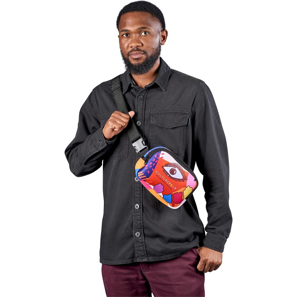 Pre-Printed Sample Hoppla Lula Neoprene Waist Bag - Image 6