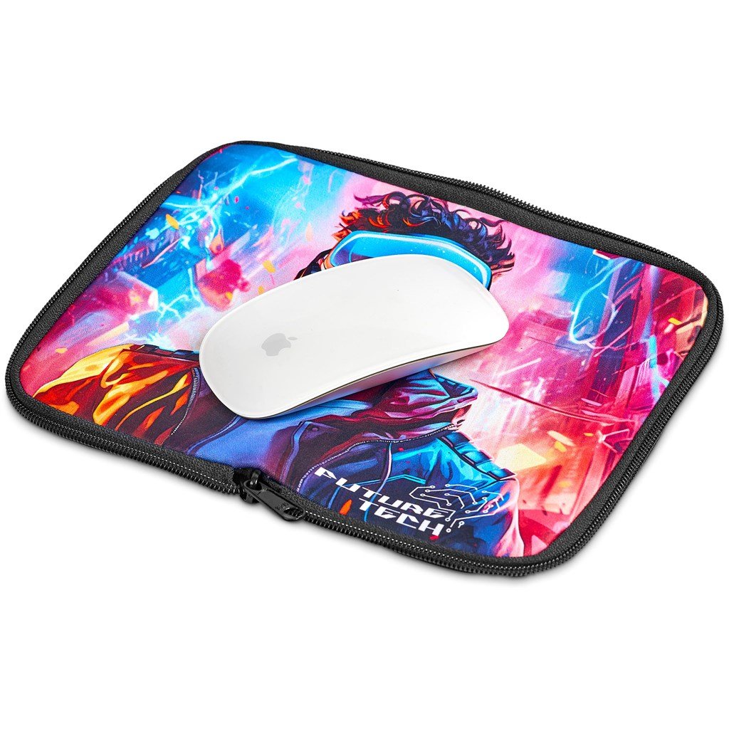 Pre-Printed Sample Hoppla Dinky Neoprene Mouse Pad Pouch - Image 3