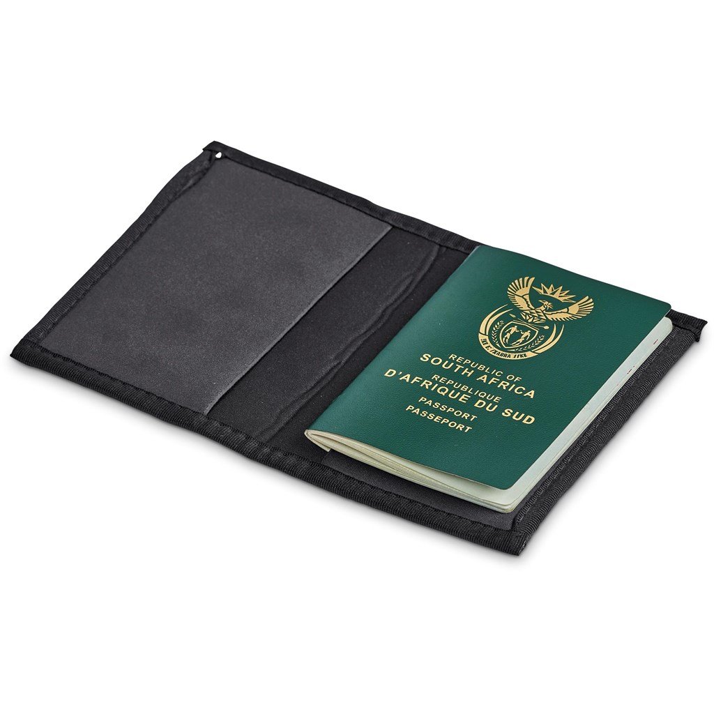 Pre-Printed Sample Hoppla Zambezi Neoprene Passport Cover - Image 8