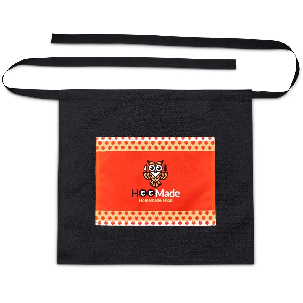 Pre-Printed Sample Hoppla Waiters Half Apron - Image 4