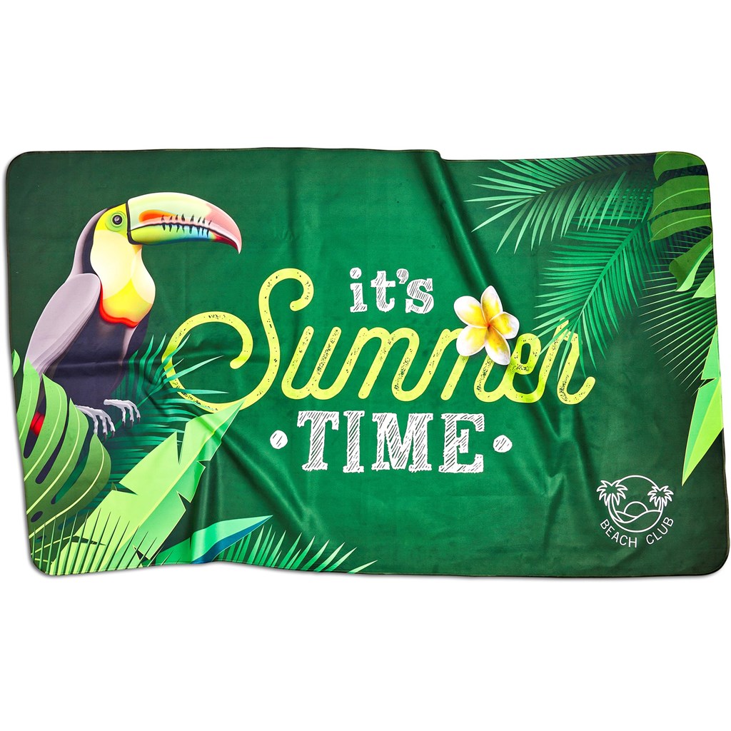 Pre-Printed Sample Hoppla Hula Beach Towel - Single Sided - Image 4