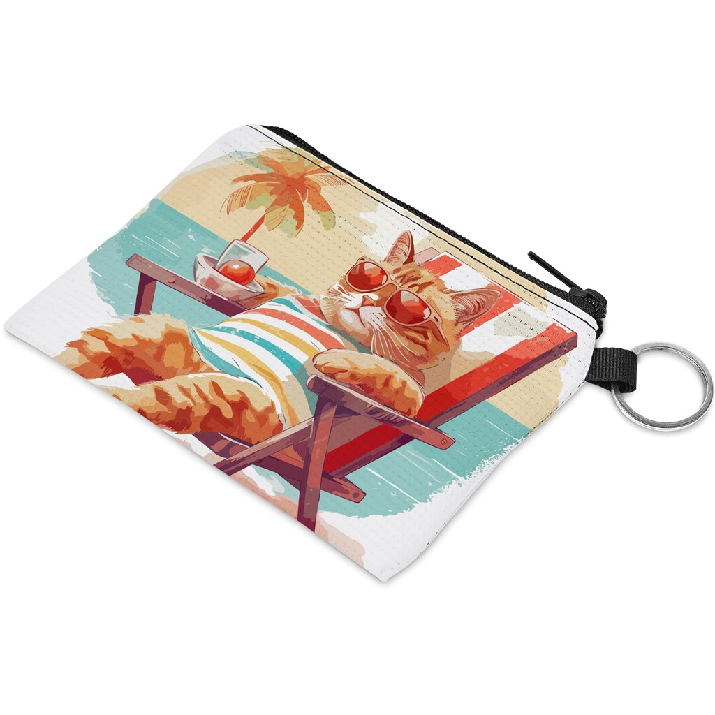 Pre-Printed Sample Hoppla Quirky Recycled PET Credit Card & Coin Purse - Image 6