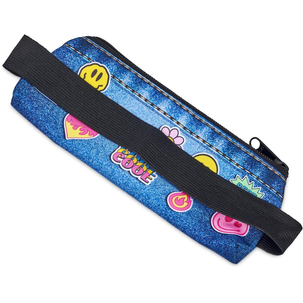 Hoppla Lagoon Polyester Pencil Case To Fit Over An A5 Notebook - Image 4