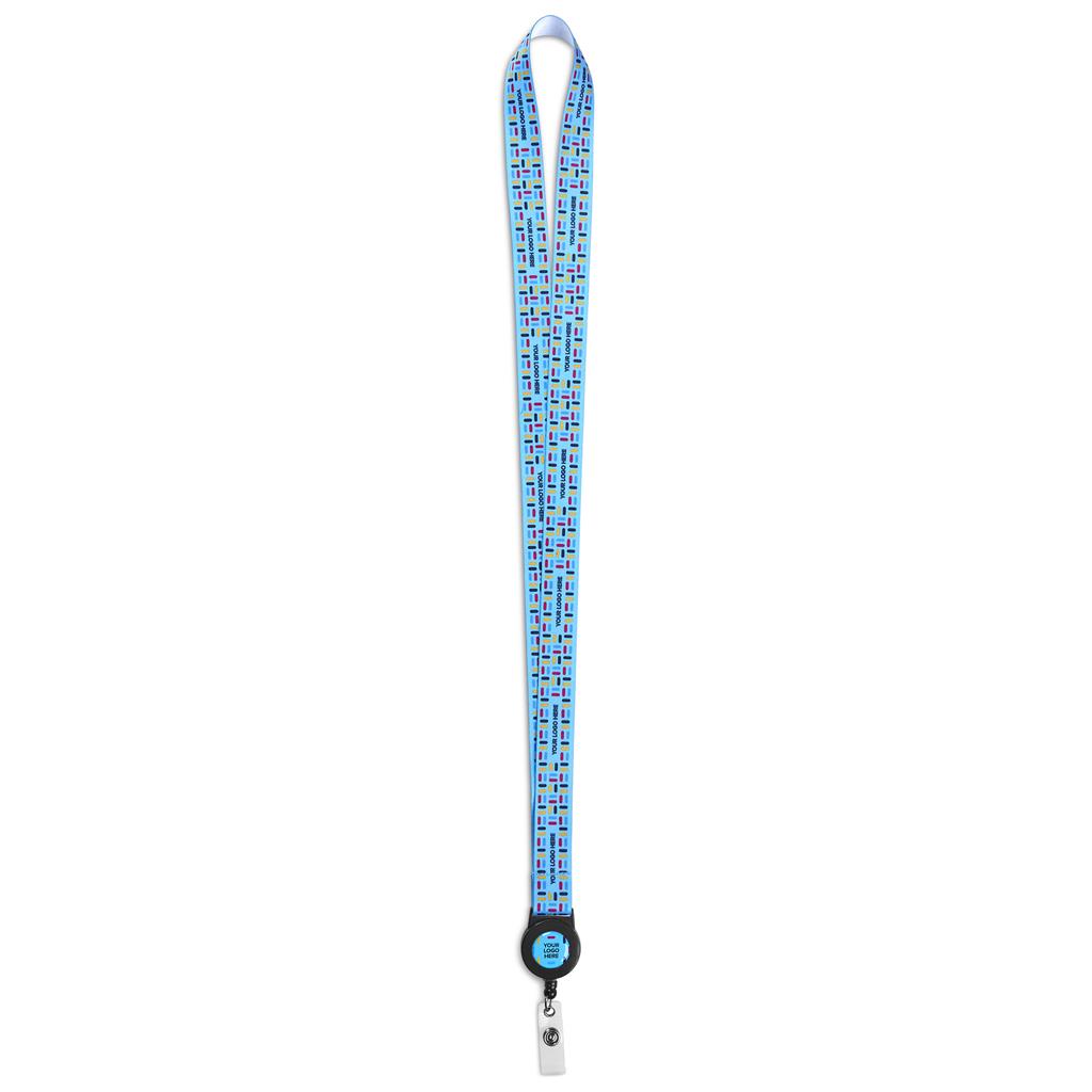Altitude Sample Retractable Badge Reel Single-Sided Sublimation Satin Lanyard - Image 11