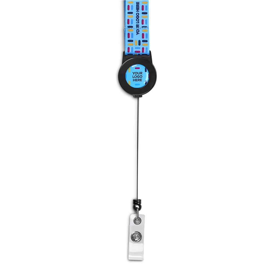 Altitude Sample Retractable Badge Reel Single-Sided Sublimation Satin Lanyard - Image 10