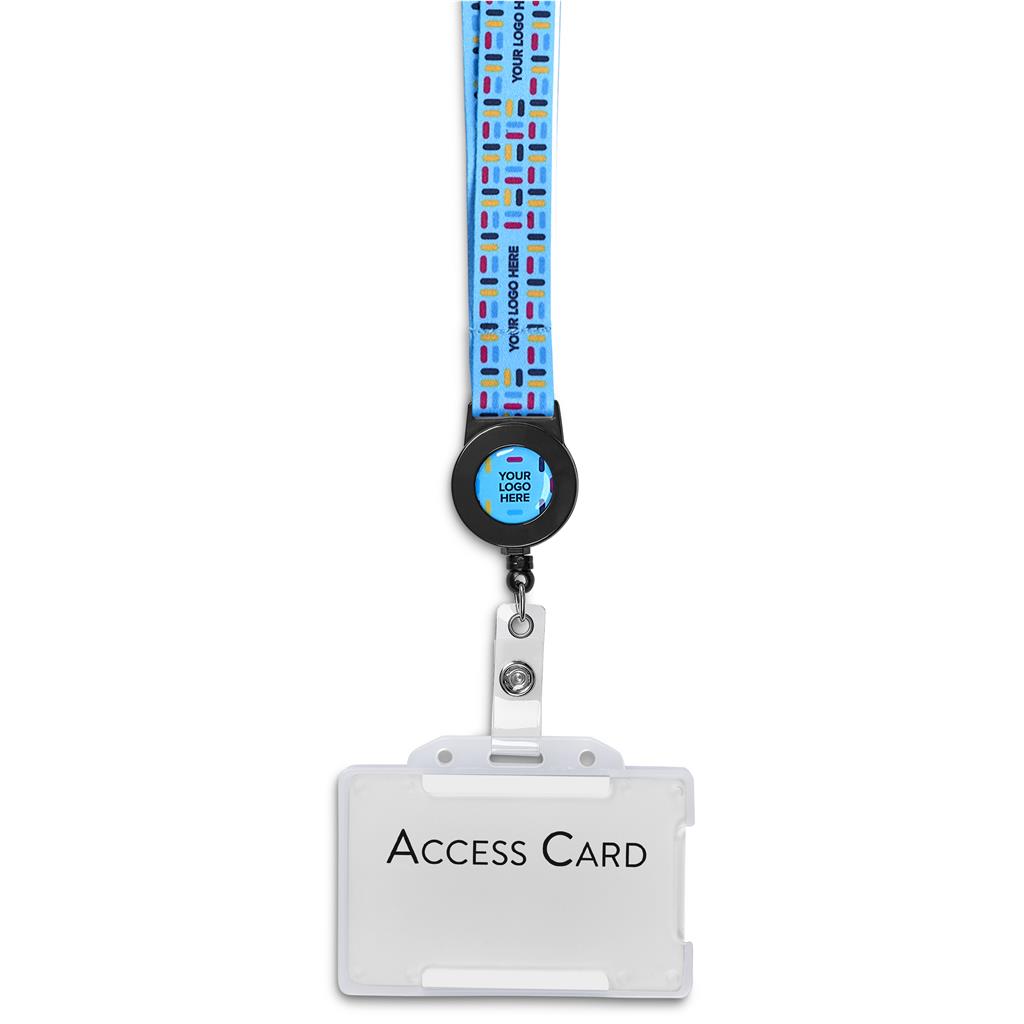 Altitude Sample Retractable Badge Reel Single-Sided Sublimation Satin Lanyard - Image 6