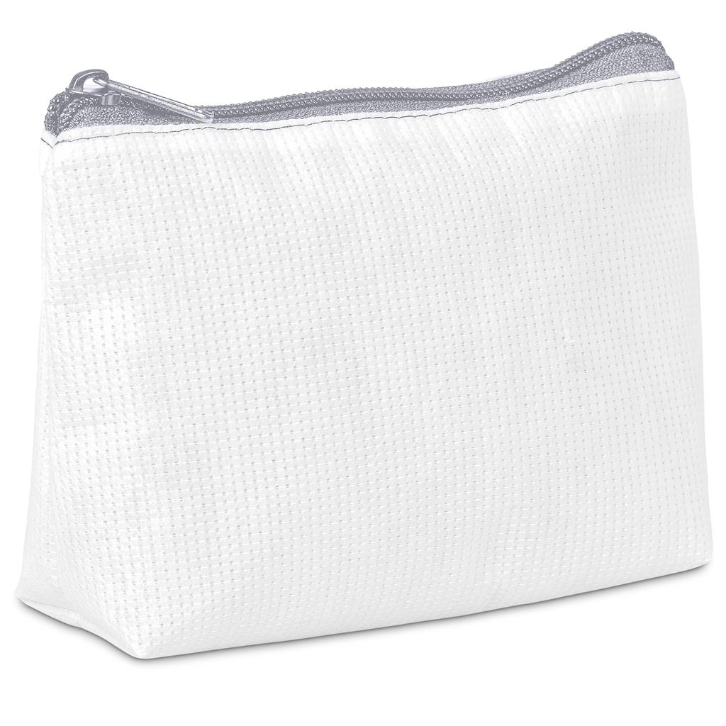 Pre-Production Sample Hoppla Recycled PET Stitch-Bond Mini Toiletry Bag - Image 17
