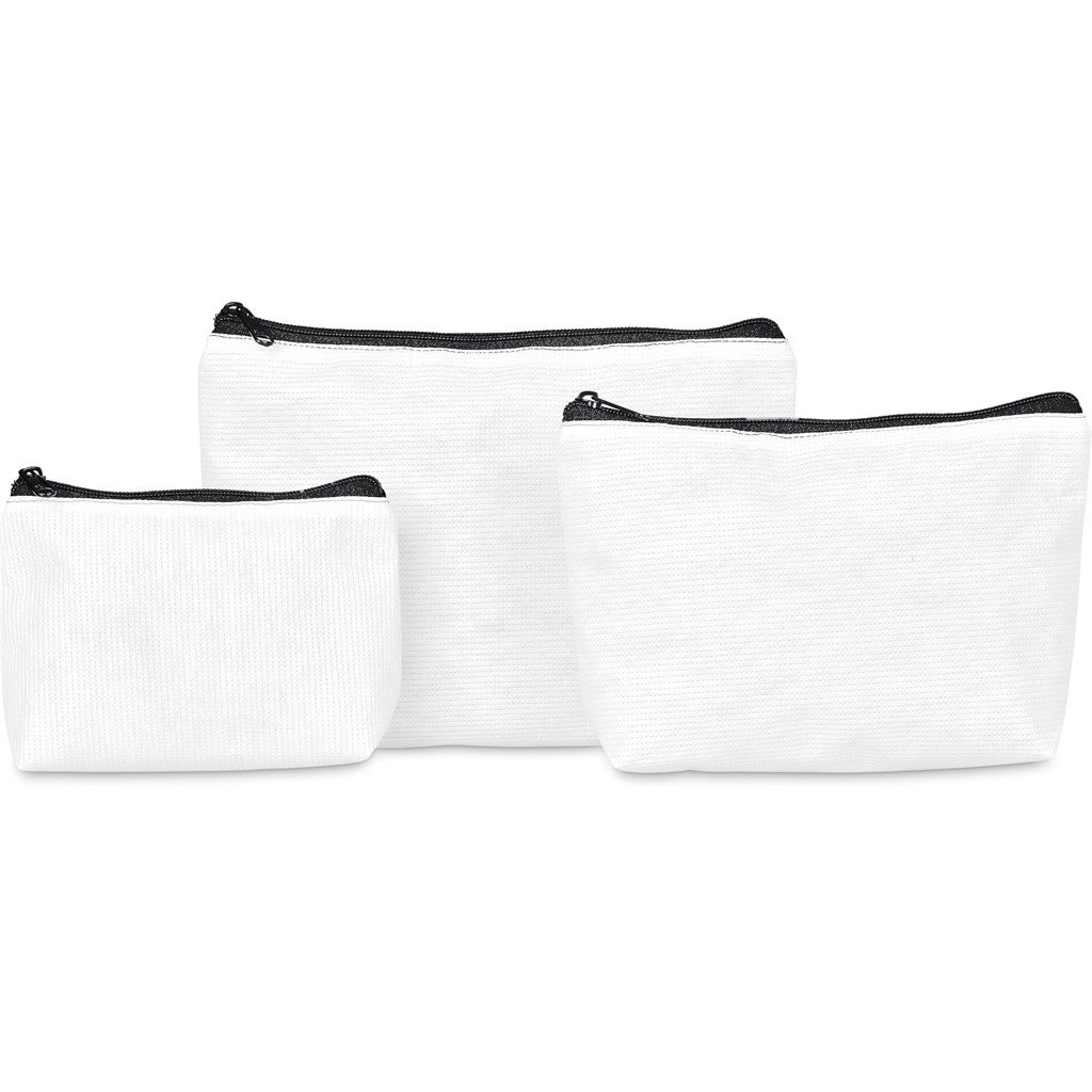 Pre-Production Sample Hoppla Leanne Recycled PET Stitch-Bond Midi Toiletry Bag - Image 9